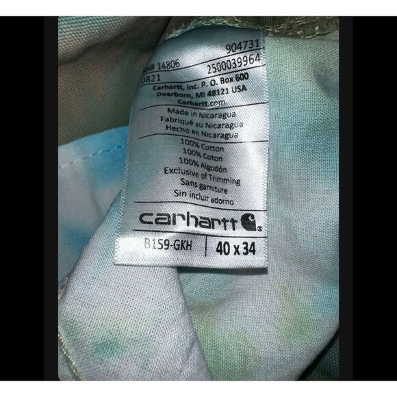 Carhartt Tie-Dye Cargo Pants - Picture 4 of 4